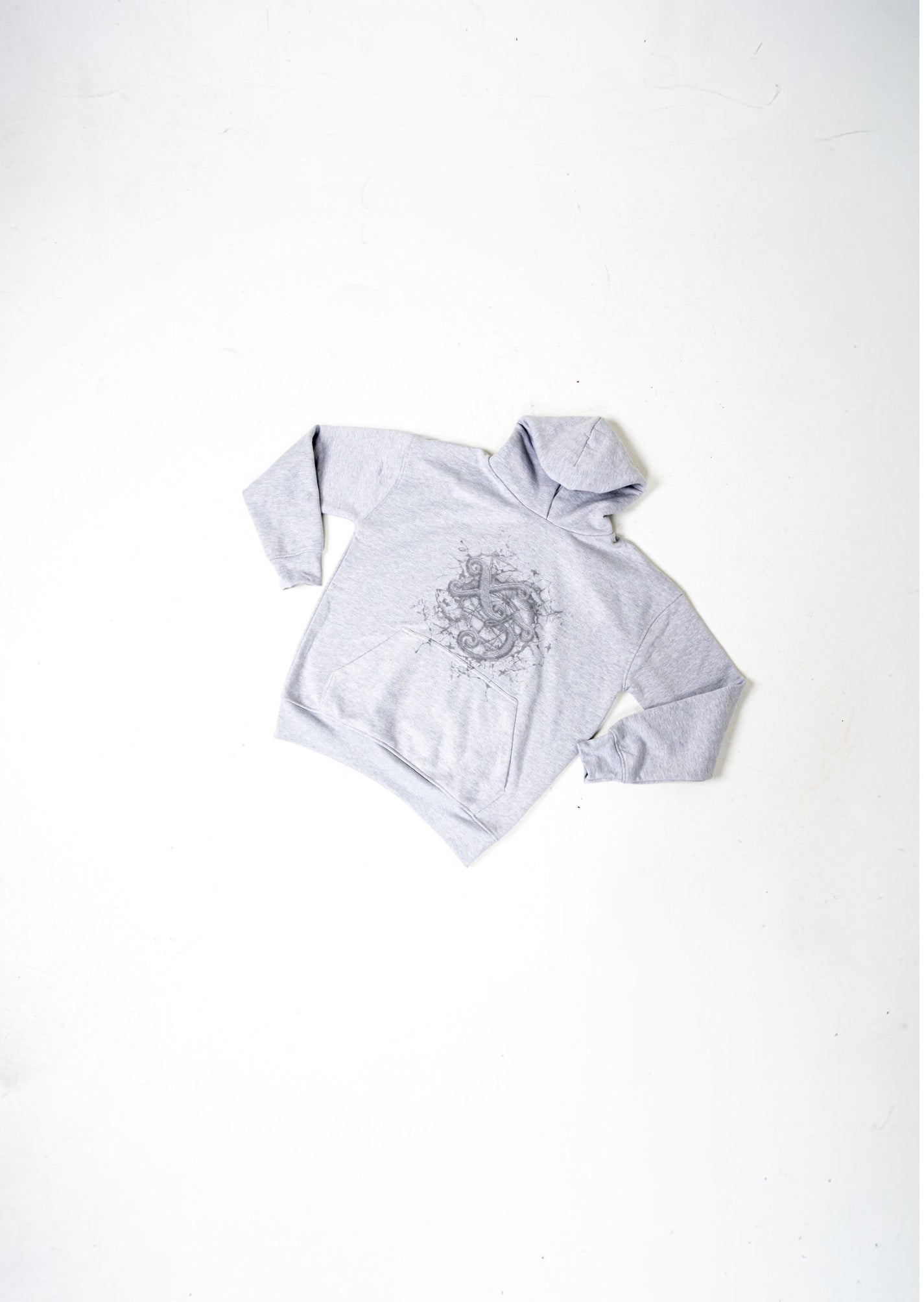5tatement Hoodie: Heather Grey