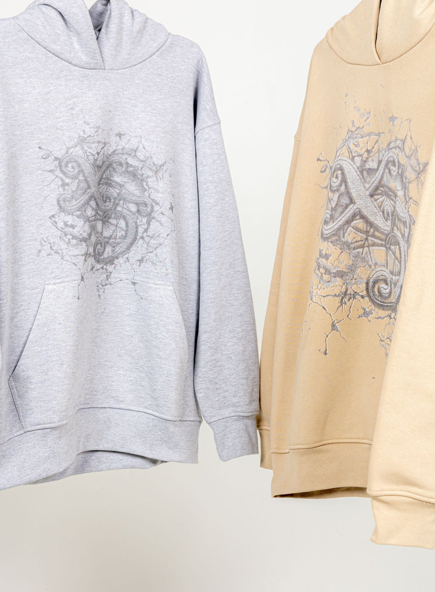 5tatement Hoodie: Heather Grey