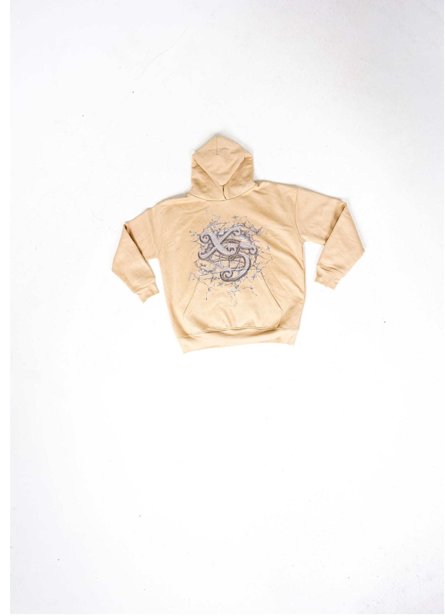 5tatement Hoodie: Beige